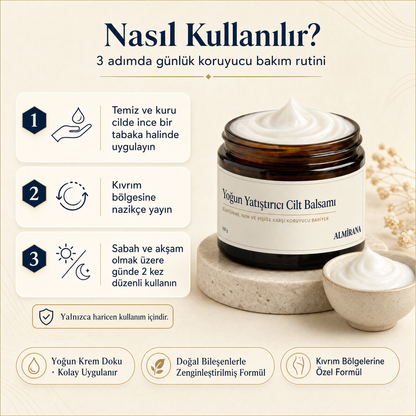 Almirana Yoğun Yatıştırıcı Cilt Balsamı — Sürtünme, Nem ve Pişiğe Karşı Koruyucu Bariyer