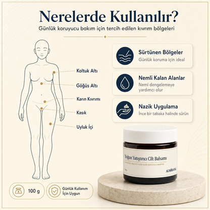 Almirana Yoğun Yatıştırıcı Cilt Balsamı — Sürtünme, Nem ve Pişiğe Karşı Koruyucu Bariyer